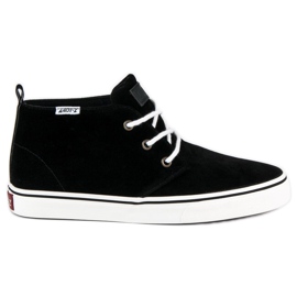 Andy Z Zapatillas tobilleras de ante negro