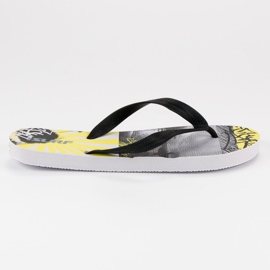 Chanclas de hombre amarillo
