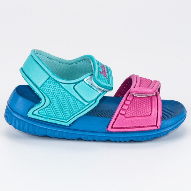 American Club Sandalias de velcro americano multicolor