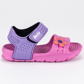 American Club Sandalias americanas violeta rosado American Club Sandalias americanas violeta rosado