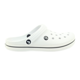American Club Sandalias blancas zuecos de Kroks blanco