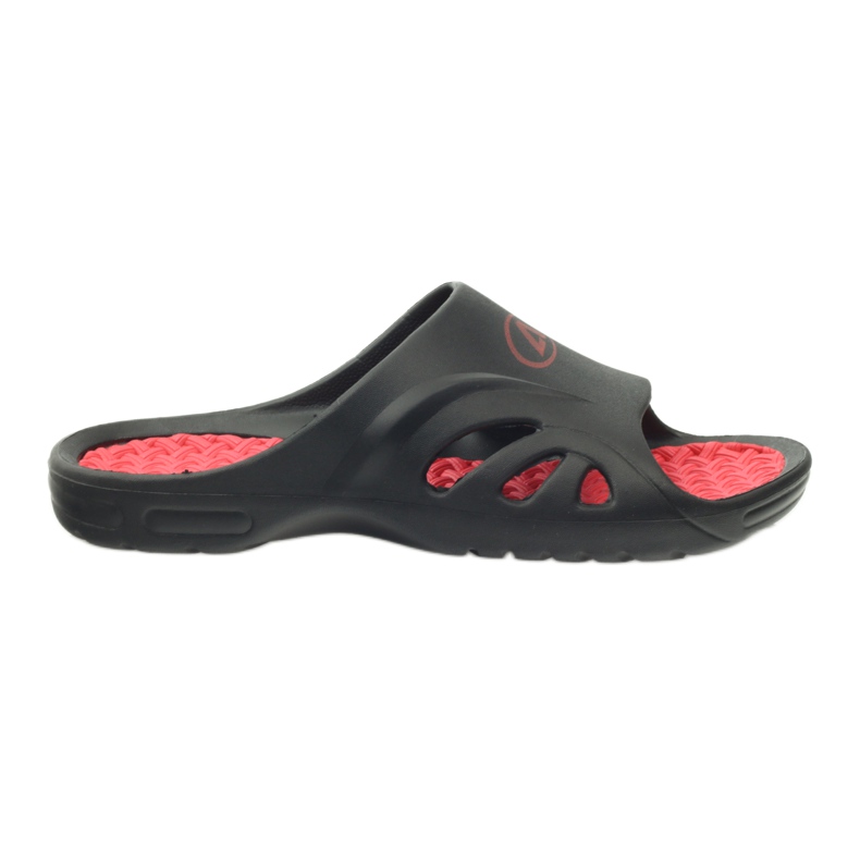 American Club zapatillas americanas de espuma negro rojo American Club zapatillas americanas de espuma negro rojo