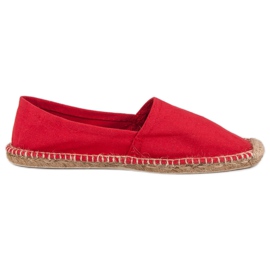 Alpargatas rojas rojo