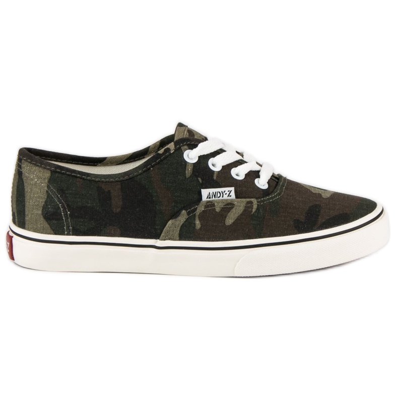 Andy Z zapatillas camuflaje marrón verde