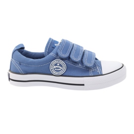 American Club Deportivas americanas blu velcro azul