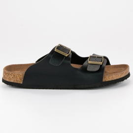 American Club Zapatillas americanas cómodas para hombres negro