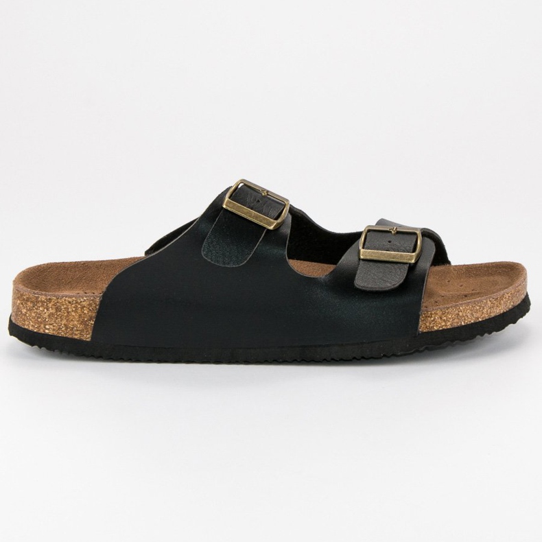 American Club Zapatillas americanas cómodas para hombres negro