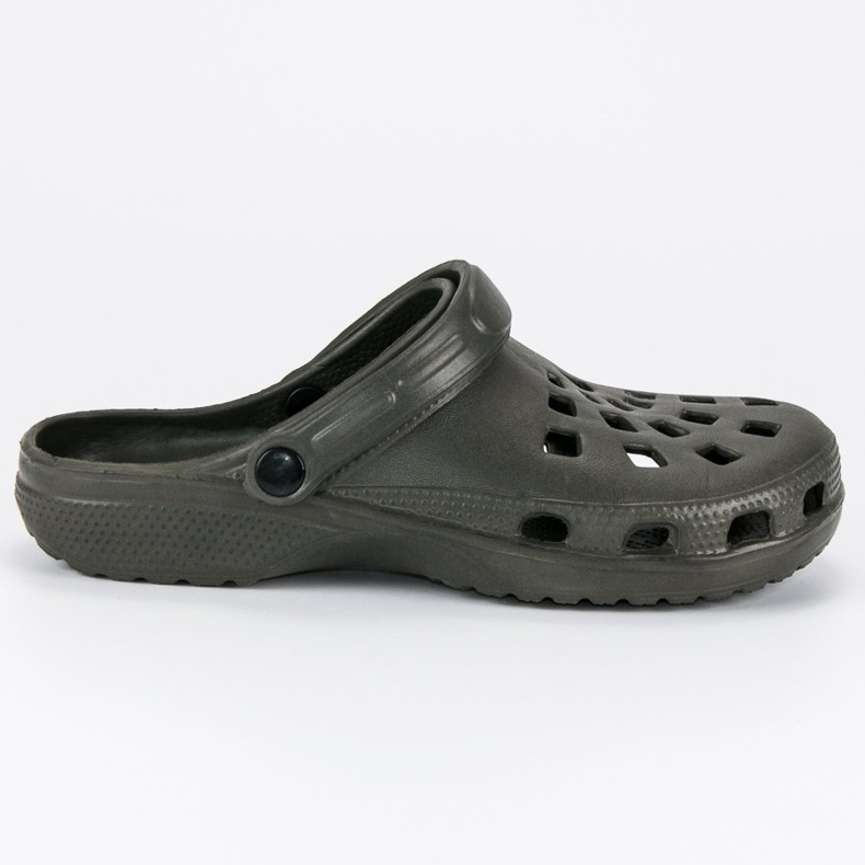 Zapatillas de hombre verde oscuro