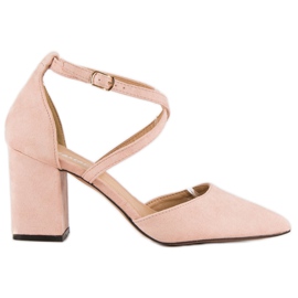 Seastar Sandalias elegantes de ante rosado