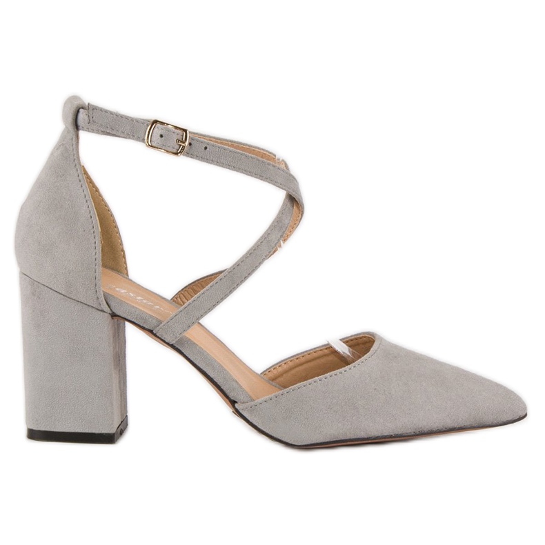 Seastar Sandalias elegantes de ante gris Seastar Sandalias elegantes de ante gris