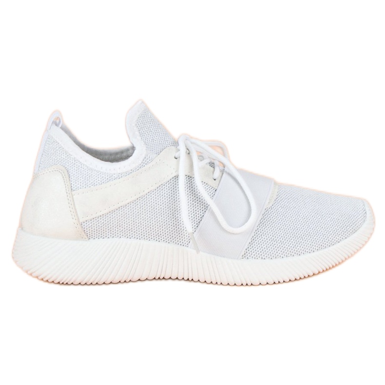 Zapatos sin cordones blancos