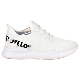Calzado deportivo de moda blanco negro