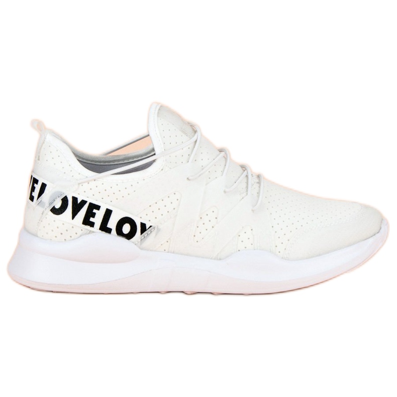 Calzado deportivo de moda blanco negro