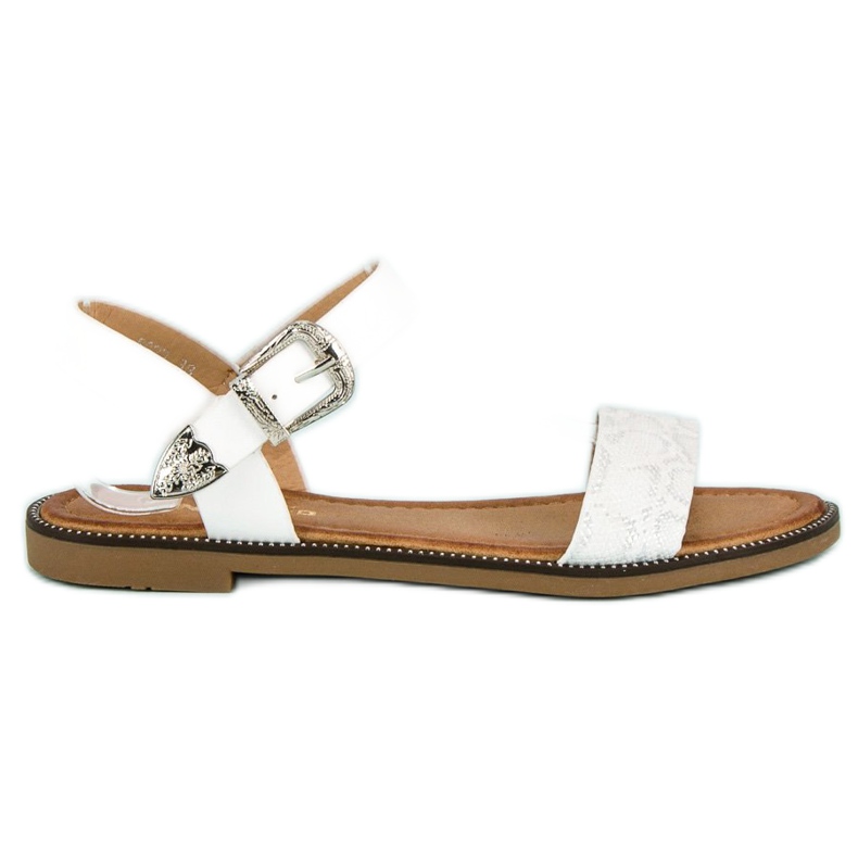 Nio Nio Cómodas sandalias planas blanco