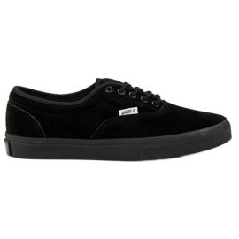 Andy Z Zapatillas con cordones para hombre negro Andy Z Zapatillas con cordones para hombre negro