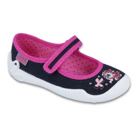 Zapatos befado niño 114X304 rosado azul marino