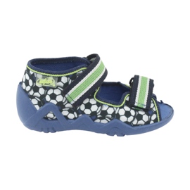 Calzado infantil befado verde 250P078 blanco azul marino