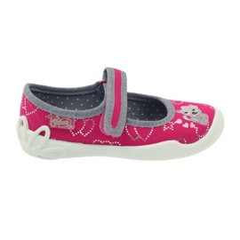Zapatos befado niño 114X308 gris rosado