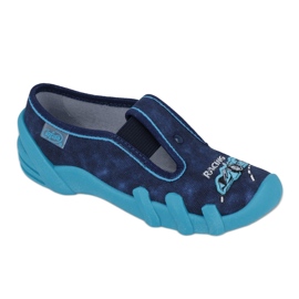 Zapatillas para niños de Befado 290x173 azul marino