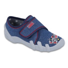 Zapatos befado niño 273X235 azul rojo
