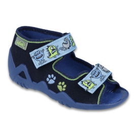 Zapatos befado verde niño 250P076 azul azul marino