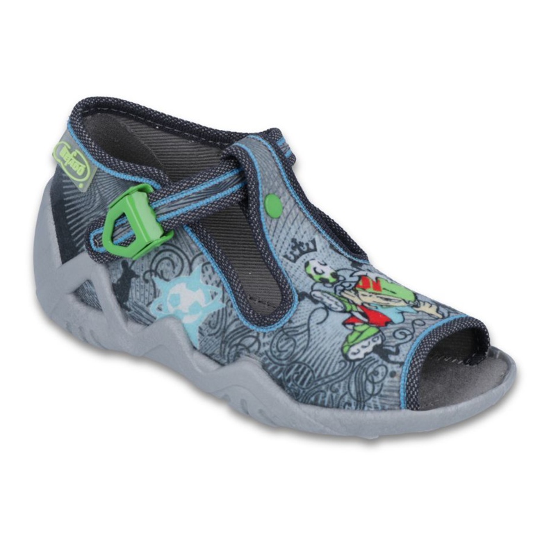 Zapatos befado niño 217P097 azul gris verde rojo