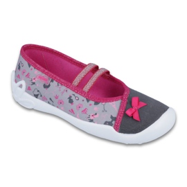 Zapatos befado niño 116Y244 gris rosado