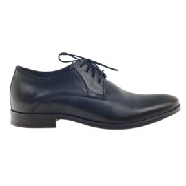 Nikopol Zapatos formales de hombres de Nikople 1644 azul marino