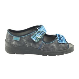 Sandalias Befado 969y117 gris azul Sandalias Befado 969y117 gris azul