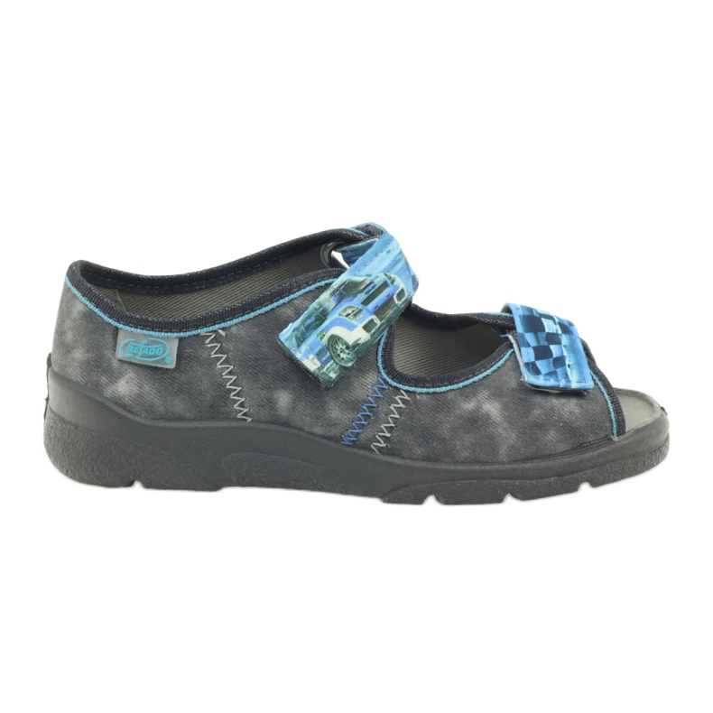 Sandalias Befado 969y117 gris azul Sandalias Befado 969y117 gris azul