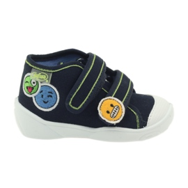Befado 212p054 azul marino sneakers zapatillas verde