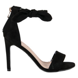 Bestelle Sandalias cremallera ante negro