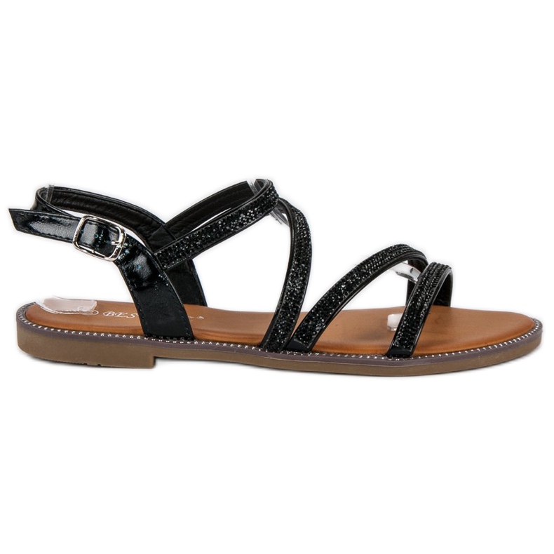 Bestelle Sandalias Mujer Negras negro
