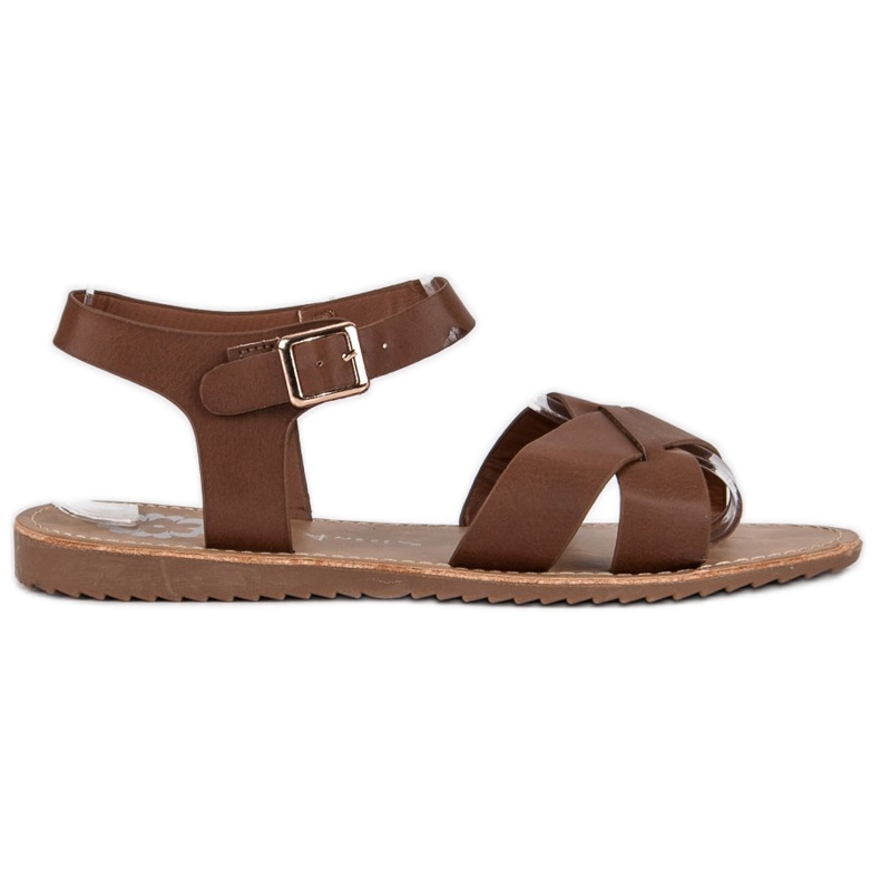Anesia Paris Sandalias marrones de mujer marrón