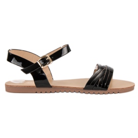 Bestelle Sandalias charol negro