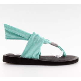 Sandalias, algodón, menta DD81P verde