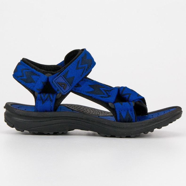 American Club Sandalias americanas de tela azul
