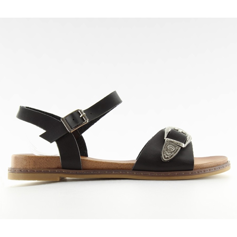 Sandalias mujer negras F5910 negro