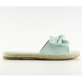 Mint 8758 zapatillas verdes con lazo Mint 8758 zapatillas verdes con lazo