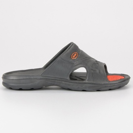 Chanclas de goma gris