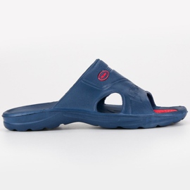 Zapatillas de goma azul marino