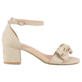 Nio Nio Sandalias beige tacón