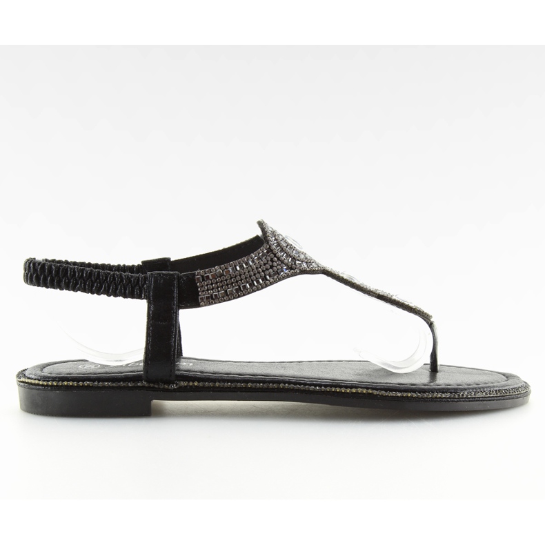 Chanclas negras LS-89091 Black negro