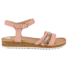 Ch. Creation Sandalias mujer rosa