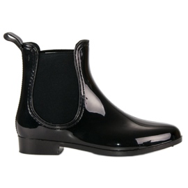 Chanclos VINCEZA lacados negro