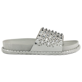 Babuchas gris roca Babuchas gris roca