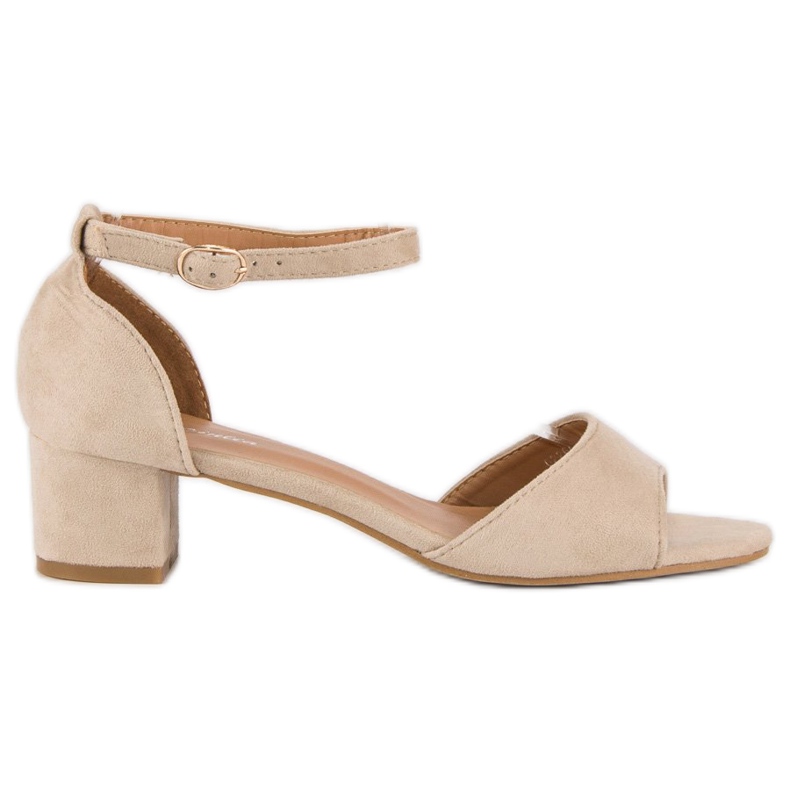 Via Giulia  Sandalias beige tacón