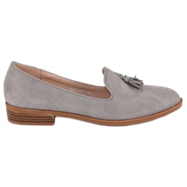 SDS Señores de gamuza de moda gris SDS Señores de gamuza de moda gris