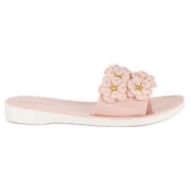 Fashion Chanclas Meliski mujer rosa