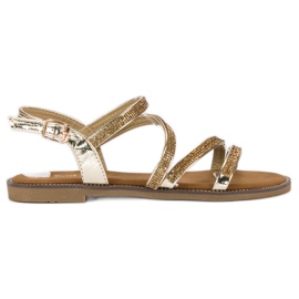 Sweet Shoes Sandalias de mujer doradas dorado
